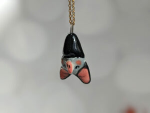 porcelain pendant bat