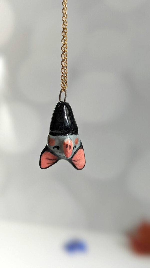 porcelain pendant bat