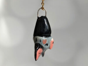 porcelain pendant bat