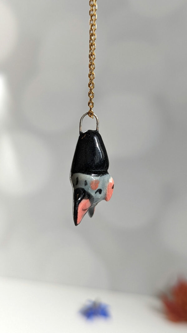 porcelain pendant bat
