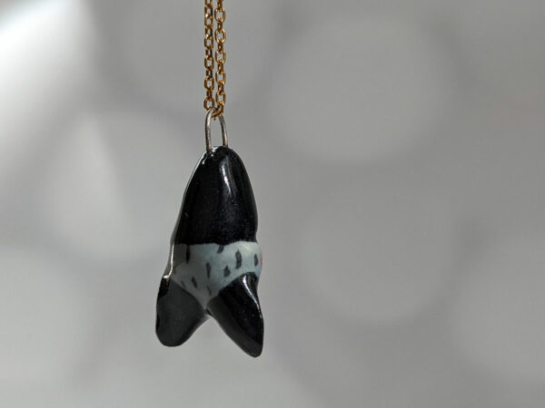 porcelain pendant bat