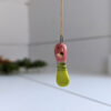 roseated spoonbill pendant