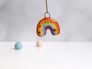 rainbow pendant