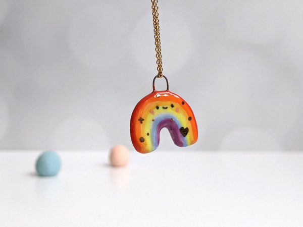 rainbow pendant