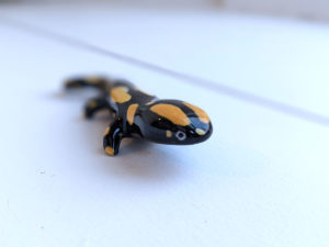 porcelain salamander figurine