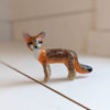 grey fox figurine