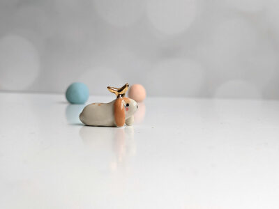 mini jackalope figurine