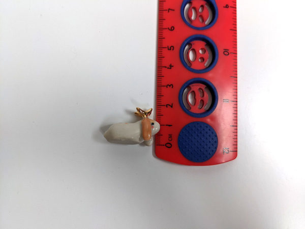 mini jackalope figurine