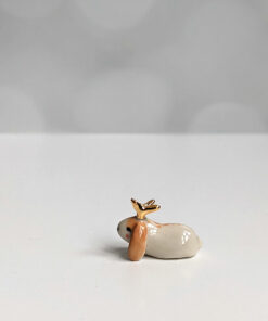 mini jackalope figurine
