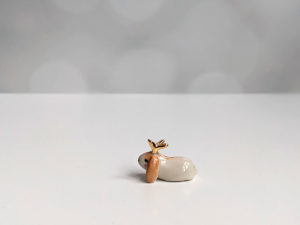 mini jackalope figurine
