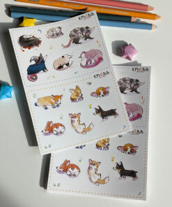 Eco friendly Stickers Sheets
