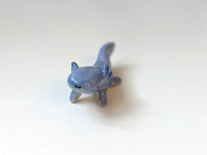 figurine axolotl porcelaine