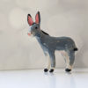 donkey porcelain figurine