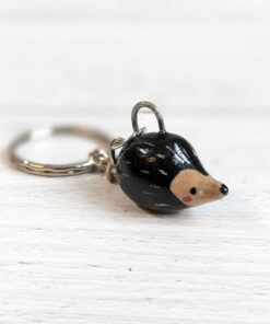 hedgehog keychain