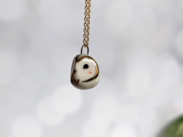 round owl pendant