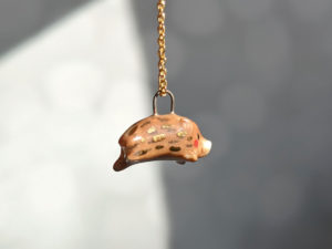 wild boar pendant