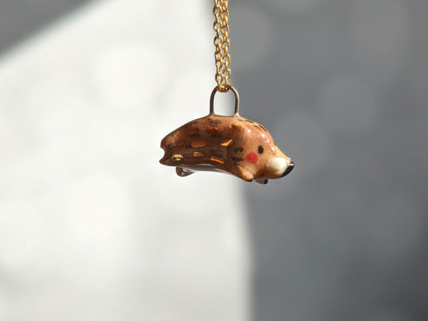 wild boar pendant