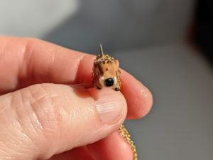 wild boar pendant