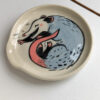 opossum spoon rest ceramic handmade