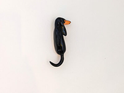 Wall Hook : Porcelain Daschund - Image 4