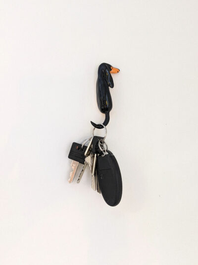 Wall Hook : Porcelain Daschund - Image 2