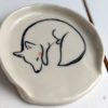 arctic fox spoon rest