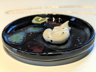 jewelry dish boreal fox