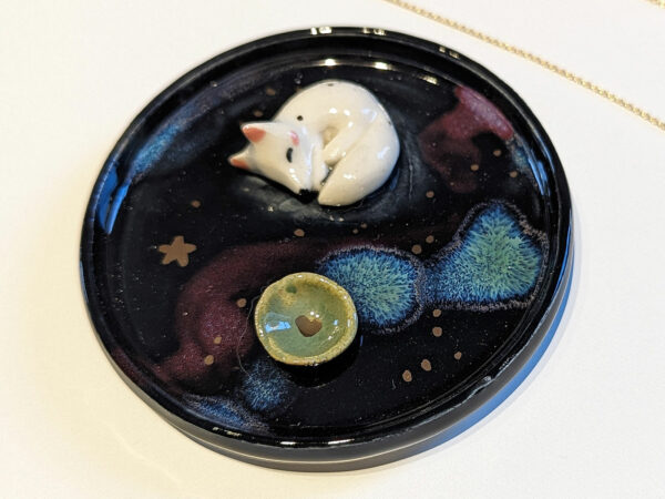 jewelry dish boreal fox