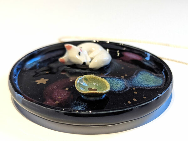 jewelry dish boreal fox