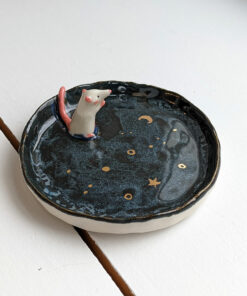 porcelain tray rat