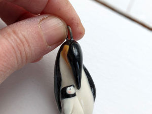 penguin keychain