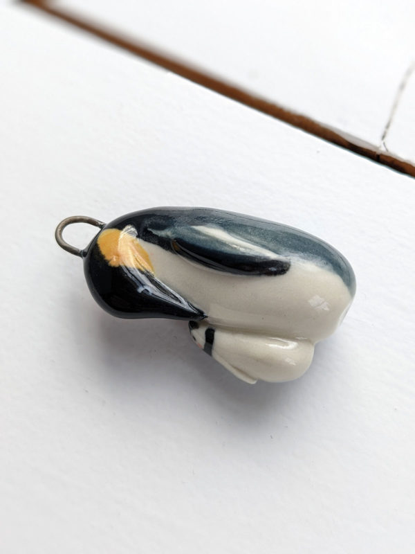 penguin keychain