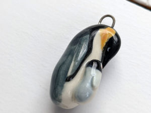 penguin keychain