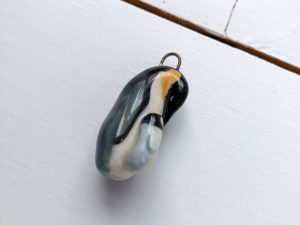 penguin keychain