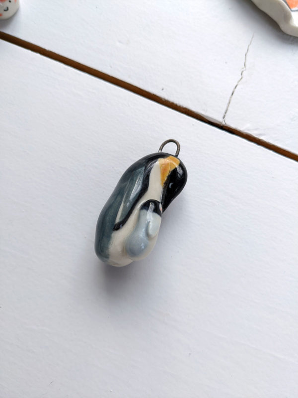 penguin keychain
