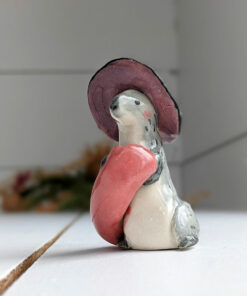 Witch Squirrel pink tail