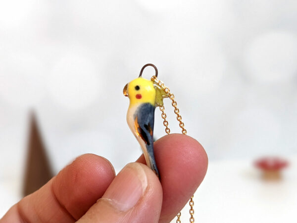 cockatiel pendant