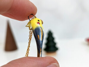 cockatiel pendant