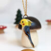 cockatiel pendant