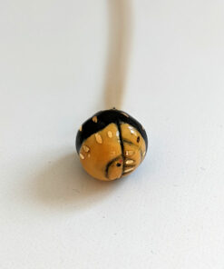 rubber duckie isopod pendant porcelain