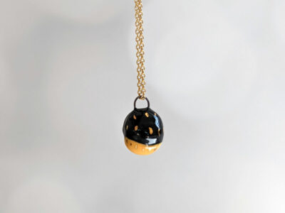 rubber duckie isopod pendant porcelain