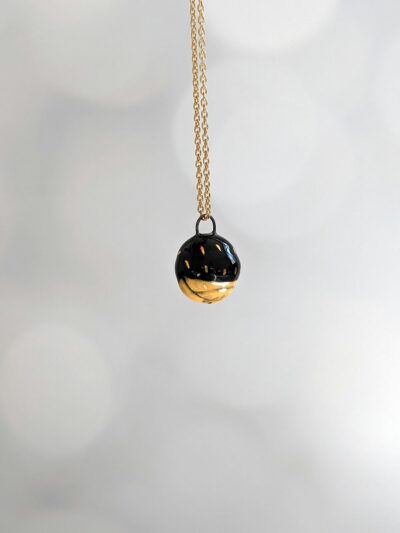 rubber duckie isopod pendant porcelain