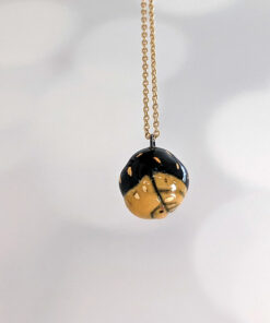 rubber duckie isopod pendant porcelain