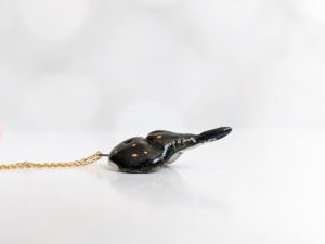 horseshoe crab pendant limule porcelain