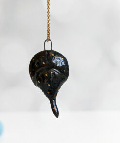 horseshoe crab pendant limule porcelain