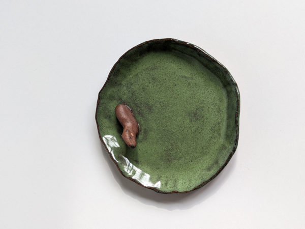 capybara ring dish handmade