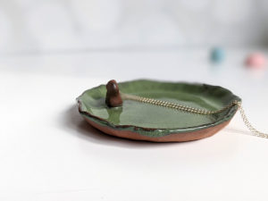 capybara ring dish handmade