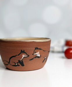red clay red foxes playing tumbler