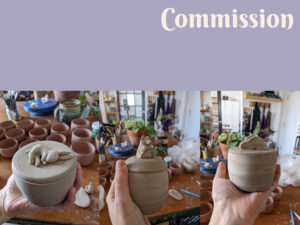 custom ceramic pet memorial urn