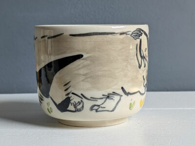 Cup - Anteater and baby - Image 2